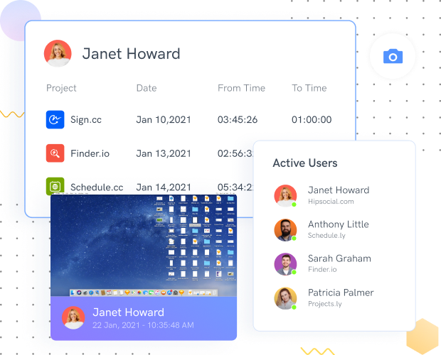 Desktop App for Time Tracking